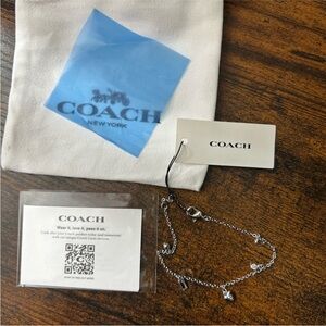 Coach Bracelet with Drawstring Pouch